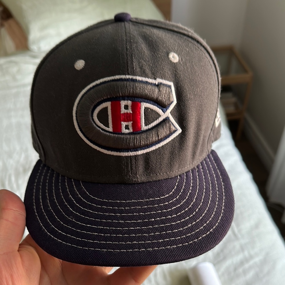 Montreal Canadiens New Era Hat Size 7 1/4